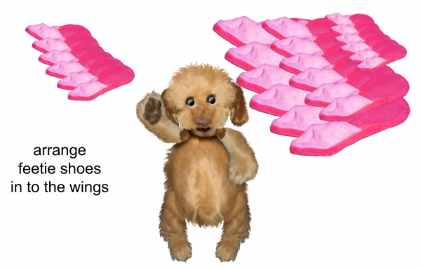 Creation of Pink Wing Pup: Step 5